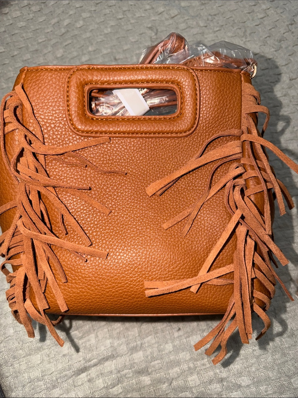 Stylish fringe crossbody